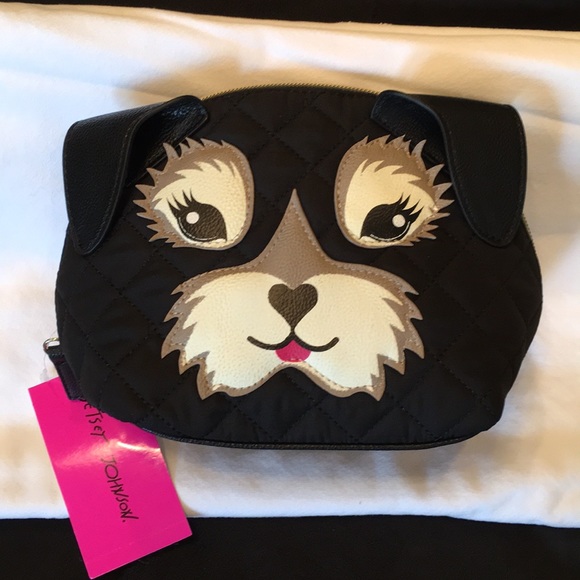 Betsey Johnson Handbags - Betsey Johnson NWT Sweet Face Cosmetic Bag